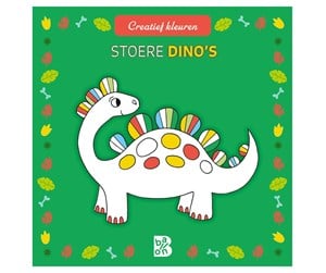 Kreative leker - Standaard Uitgeverij Creative colors - Tough dinosaurs - 9789403222905