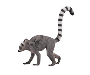 Figurer - Mojo Wildlife Ring-tailed Lemur with Baby - 387237 - 387237