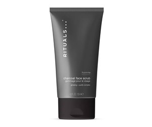 Ansiktspleie - Rituals Homme Charcoal Face Scrub 125 ml - 8719134164183