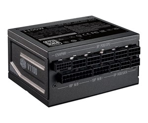 Strømforsyning (PSU) - Cooler Master V SFX PLATINUM 1100 Strømforsyning (PSU) - 1100 Watt - 92 mm - ATX 3.0 - 80 Plus Platinum sertifisert - MPZ-B001-SFAP-BEU