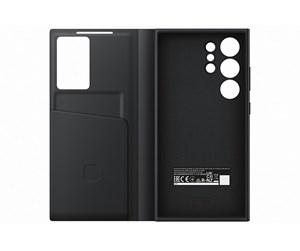 Mobil - Deksel og etui - Samsung Galaxy S24 Ultra Smart View Wallet Case - Black - EF-ZS928CBEGWW