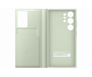 Mobil - Deksel og etui - Samsung Galaxy S24 Ultra Smart View Wallet Case - Light Green - EF-ZS928CGEGWW