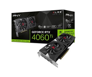 Grafikkort - PNY GeForce RTX 4060 Ti Verto OC Dual Fan - 8GB GDDR6 RAM - Grafikkort - VCG4060T8DFXPB1-O