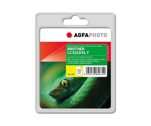 Printertilbehør blekk/toner - Agfa Photo - yellow - compatible - remanufactured - ink cartridge - Blekkpatron Yellow - APB3219XLYD