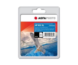 Printertilbehør blekk/toner - Agfa Photo - XL - black - compatible - remanufactured - ink cartridge - Blekkpatron Svart - APHP303XLB