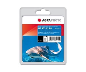 Printertilbehør blekk/toner - Agfa Photo - black - compatible - remanufactured - ink cartridge (alternative for: HP 953XL HP L0S70AE) - Blekkpatron Svart - APHP953BXL