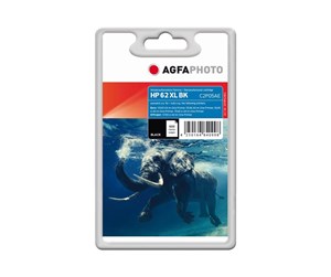 Printertilbehør blekk/toner - Agfa Photo - black - compatible - remanufactured - ink cartridge (alternative for: HP 62XL HP C2P05AE) - Blekkpatron Svart - APHP62BXL