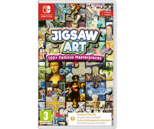 Spill - Jigsaw Art: 100+ Famous Masterpieces (Code in a Box) - Nintendo Switch - Puslespill - 8720618957276