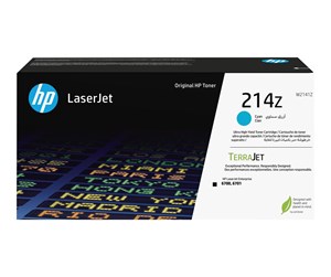 Printertilbehør blekk/toner - HP 214Z - Laser toner Blå - W2141Z