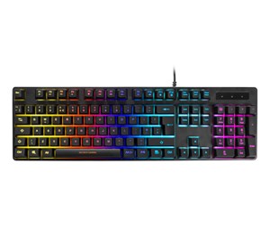 Tastatur - Deltaco DK310 RGB - Gamingtastatur - Engelsk - Storbritannia - Svart - GAM-112-UK