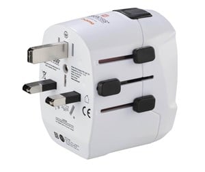 Diverse kabel - Hama World Travel Pro Light USB power plug adapter - 00223474