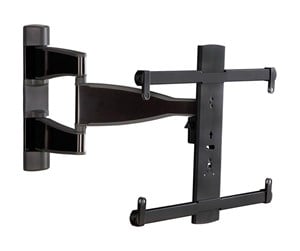 Veggmontering, AV-braketter & AV-møbler - Sanus Premium Series VMF720 mounting kit - FluidMotion - for LCD TV - black 24.95 kg 55" 100 x 100 mm - VMF720-B2