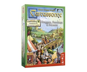 Brettspill & Puslespill - 999 Games Carcassonne: Bridges Castles and Bazaars Expansion Board Game - 999-CAR19N