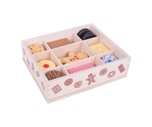 Rollelek - Bigjigs Wooden Box with Cookies - BJ470