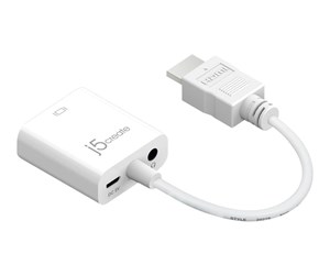 Skjermkabel - j5create JDA213 - adapter cable - HDMI / VGA - 10 cm - JDA213-N