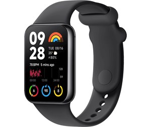 Smartklokke, Smartwatch & Sportsklokke - Xiaomi Smart Band 8 Pro - Black - BHR8017GL