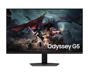 Skjerm - 32" Samsung Odyssey G5 S32G50 - 2560x1440 - 180Hz - IPS - HDR400 - LS32DG500EUXEN