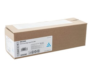 Printertilbehør blekk/toner - Ricoh M C240 - cyan - original - toner cartridge - Laser toner Blå - 408452