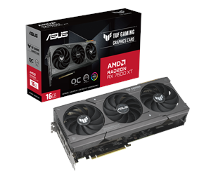 Grafikkort - ASUS Radeon RX 7600 XT TUF OC - 16GB GDDR6 RAM - Grafikkort - 90YV0K20-M0NA00