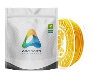 Filament - 3D Printer - ADDNORTH yellow - PETG filament - ANPE17YEL