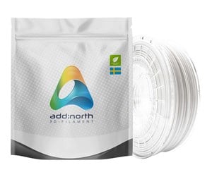 Filament - 3D Printer - ADDNORTH X-PLA - white - X-PLA filament - ANXP17WHI