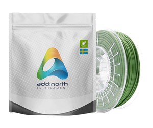 Filament - 3D Printer - ADDNORTH Textura Flare - sparkling green - PLA filament - ANTF17SGR