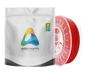 Filament - 3D Printer - ADDNORTH E-PLA - red - PLA filament - ANEP17RED