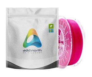 Filament - 3D Printer - ADDNORTH lucent pink - E-PLA filament - ANEP17PNK