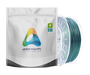 Filament - 3D Printer - ADDNORTH add:north - aurora green - E-PLA filament - ANEP17AUB