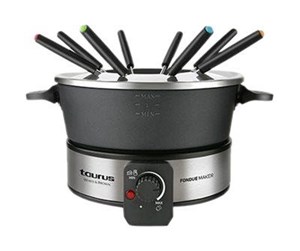 Andre kjøkkenapparater - Taurus FF2 - fondue pot - black/stainless steel - 968936000