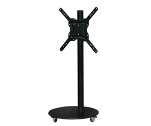 Veggmontering, AV-braketter & AV-møbler - Sinox StandView TV Floor Mount with wheels and rot 25 kg 65" 200 - 200 mm - SWB7169