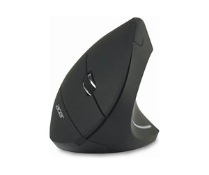 Mus - Acer - mouse - vertical - 2.4 GHz - black - Mus - Optisk - 6 - Svart - HP.EXPBG.009