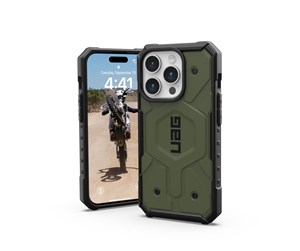 Mobil - Deksel og etui - UAG Pathfinder MagSafe - olive drab - iPhone 15 Pro - 114281117272