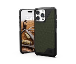 Mobil - Deksel og etui - UAG Metropolis LT MagSafe - kevlar olive - iPhone 15 Pro Max - 114297113972