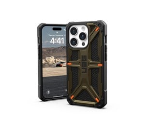 Mobil - Deksel og etui - UAG Monarch - kevlar element green - iPhone 15 Pro - 11427811397B