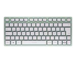 Tastatur - Cherry KW 7100 MINI BT - Tastatur - Tysk - Grønn - JK-7100DE-18