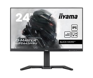 Skjerm - 24" iiyama G-MASTER Black Hawk GB2445HSU-B1 - LED monitor - Full HD (1080p) - 24" - GB2445HSU-B1