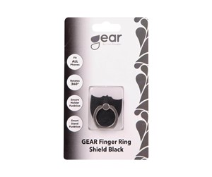 Mobil - Andre tilbehør - GEAR by Carl Douglas Finger Ring - finger grip/kickstand for mobile phone - 582002