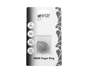 Mobil - Andre tilbehør - GEAR by Carl Douglas Finger Ring - finger grip/kickstand for mobile phone - 582004