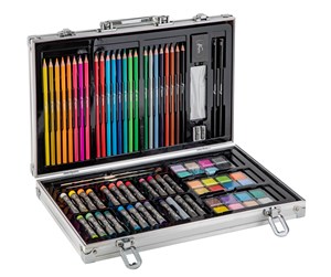 Arts & Crafts - Tilbehør - Nassau Art set 79 pcs in metal box - K-AR0926/21GE