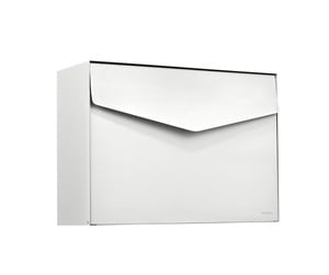 Postkasser - MEFA Letter 111 w/Ruko lock Pure white - 111020R