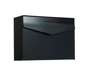 Postkasser - MEFA Letter 111 w/Ruko lock Deep black - 111120R