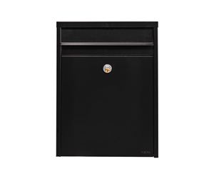 Postkasser - MEFA Piano 350 w/Ruko lock Black - 350100R