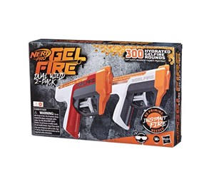 Leketøysvåpen - NERF - Pro Gelfire Dual Wield 2-Pack + 300 Hydrate - F9712