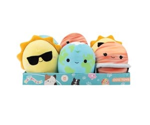 Hund - Squishmallows Pets Squishmallows Squeaky Plush Dog Toy 18cm planets assorted - JPT0638