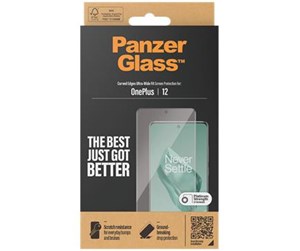 Mobil - Beskyttelsesglass - PanzerGlass Screen Protector OnePlus 12 | Ultra-Wide Fit - PANZER7032