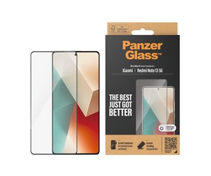 Mobil - Beskyttelsesglass - PanzerGlass Screen Protector Xiaomi Redmi Note13 5G | 13 Pro 4G | Ultra-Wide Fit - PANZER8070