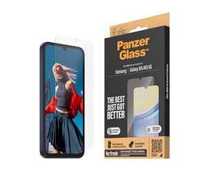 Mobil - Beskyttelsesglass - PanzerGlass Screen Protector Samsung Galaxy A15 | A15 5G | Ultra-Wide Fit w. EasyAligner - PANZER7349