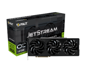 Grafikkort - Palit GeForce RTX 4070 SUPER JetStream OC - 12GB GDDR6X RAM - Grafikkort - NED407ST19K9-1043J