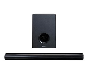 Hjemmekino & Surround - Lenco SBW-801BK - Bluetooth® soundbar with wireless subwoofer - Black - SBW-801BK